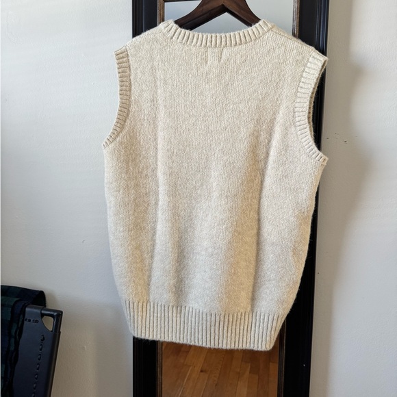 Maeve Graphic Flower Sweater Vest - M - Picture 2 of 3